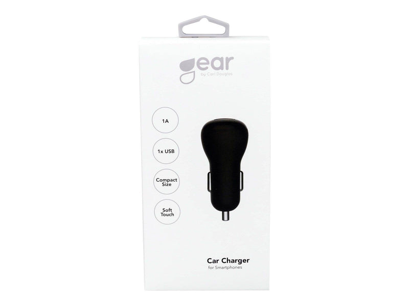 GEAR Charger 12/24V 1xUSB 1A Black