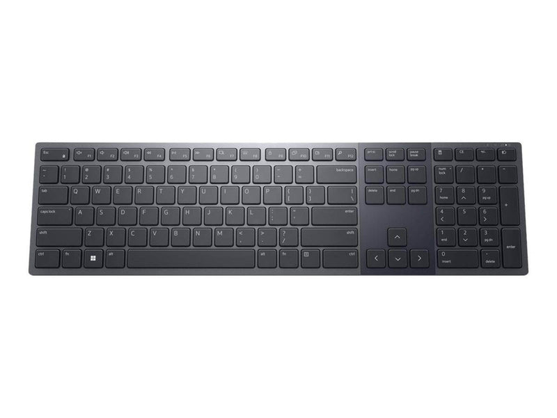 Dell Premier KB900 - keyboard - collaboration - QWERTZ - German - graphite - Tastaturen - Deutsch - Grau