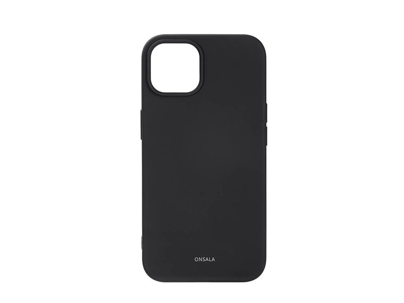 ONSALA Phone Case Silicone Black - iPhone 13/14