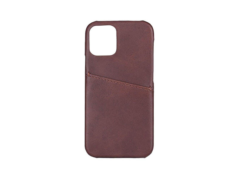 ONSALA Mobile Cover Brown with Cardpocket iPhone 12 5.4"