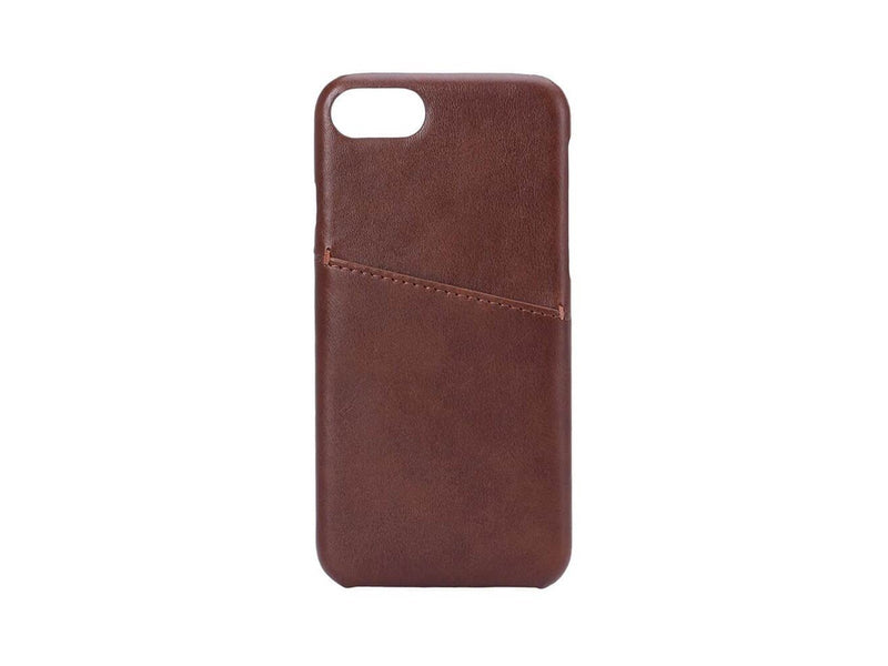 ONSALA Mobilecover Brown iPhone 6/7/8/SE Creditcard Pocket