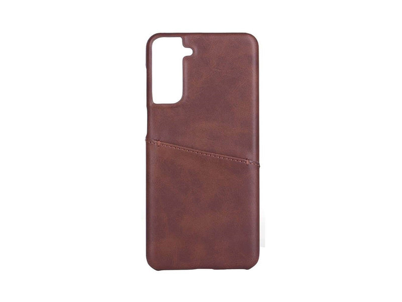 ONSALA Mobile Cover Brown with Cardpocket Samsung  S21+/S30+  5G