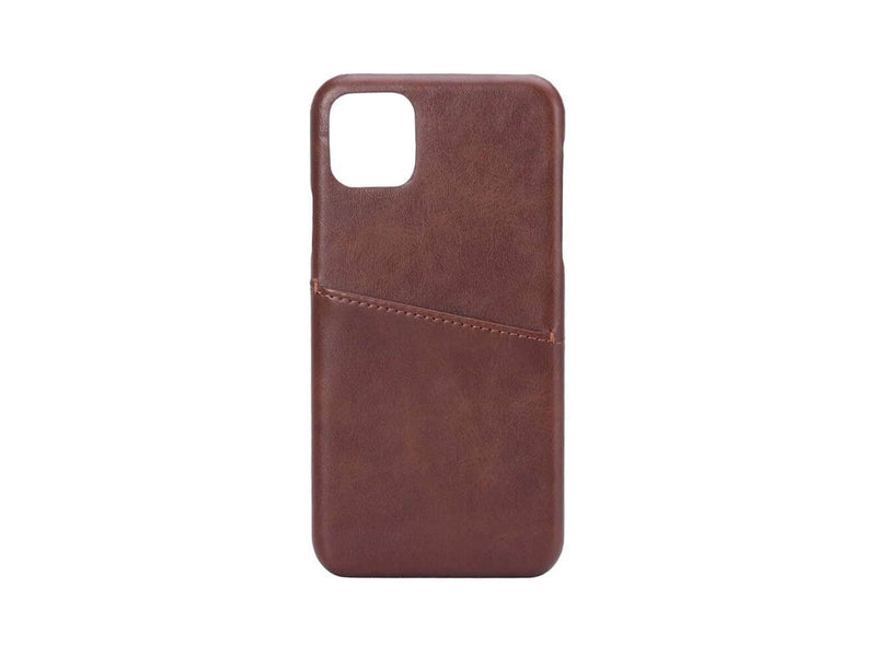 ONSALA Mobilecover Brown iPhone 11 Pro Max Creditcard Pocket