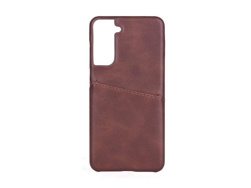 ONSALA Mobile Cover Brown with Cardpocket Samsung  S21+/S30+  5G