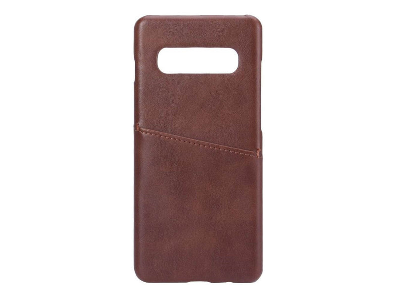 ONSALA Mobilecover Brown Samsung S10 Plus Creditcard Pocket