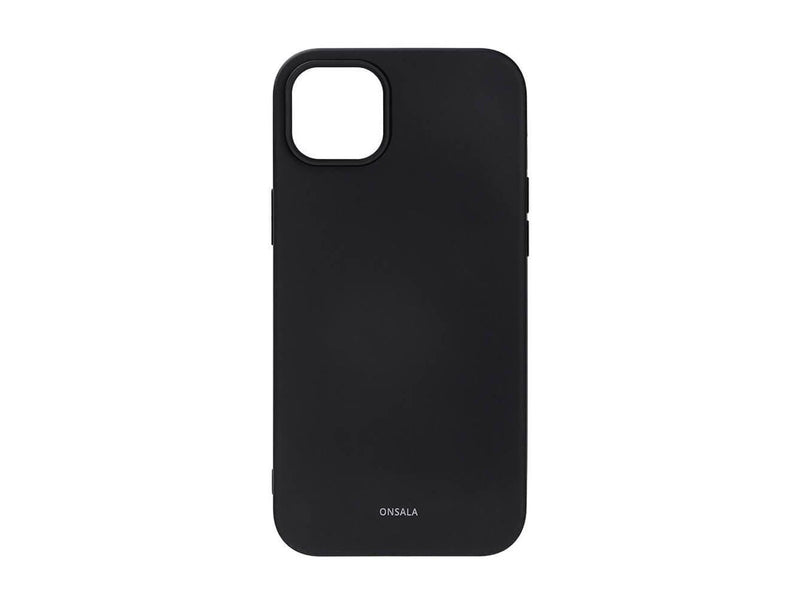 ONSALA Phone Case Silicone Black - iPhone 14 Plus