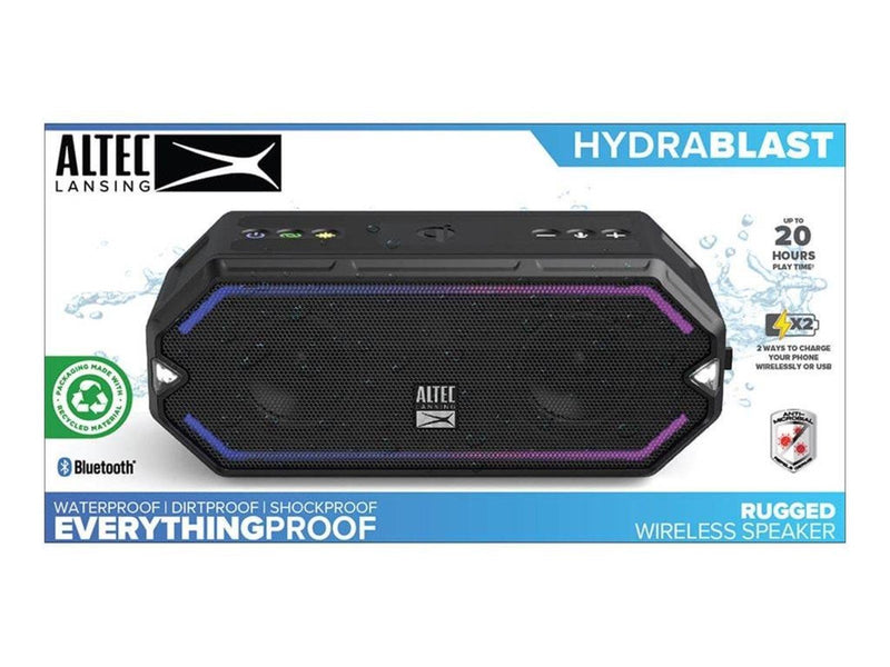 Altec Lansing Speaker IMW1300 HydraBlast RGB Waterproof Black