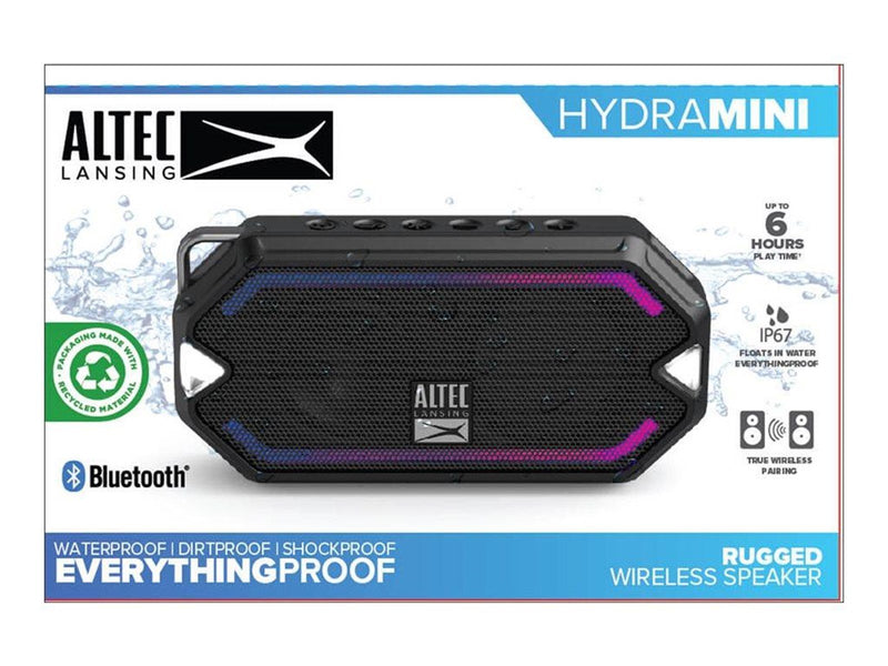 Altec Lansing Speaker IMW1000 HydraMini RGB Waterproof Black