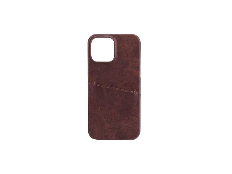 ONSALA Mobile Cover Brown with Cardpocket iPhone 13 Pro Max