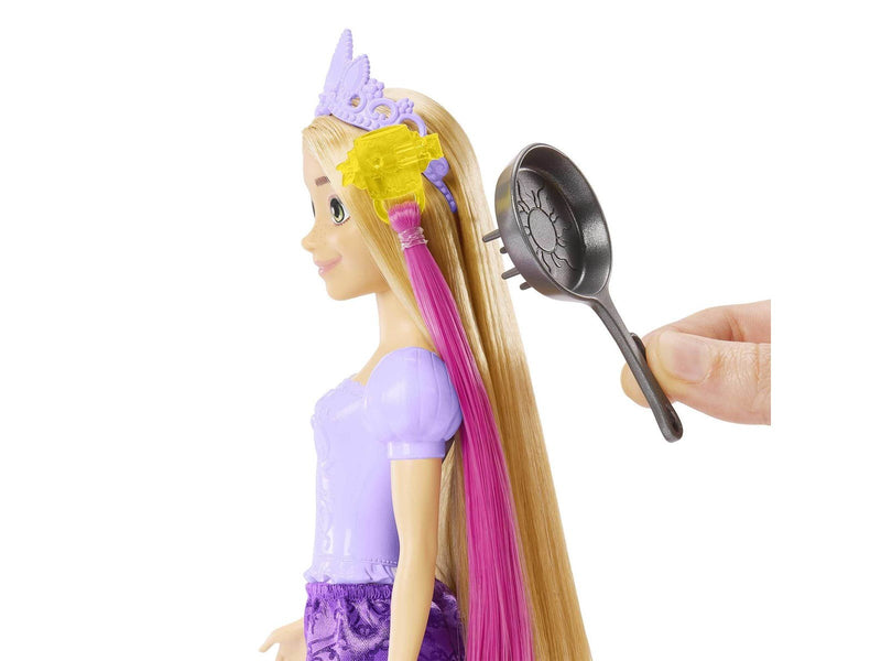 Disney Princess Fairy-Tale Hair Rapunzel Doll And 10+ Hairstyling Accessories Plus Color Change