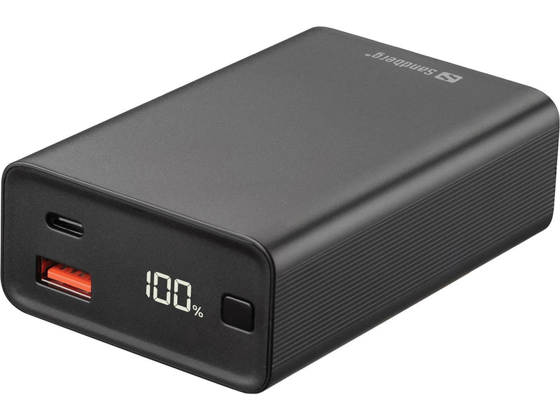 Sandberg Travel Powerbank 20000 mAh Powerbank (Akku) - schwarz - 20000 mAh