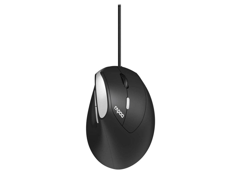 RAPOO EV200 - Ergonomische Maus (Schwarz)