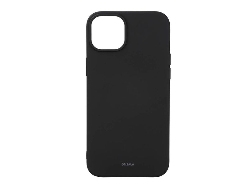 ONSALA Phone Case with Silicone Feel MagSeries Black - iPhone 15 Plus