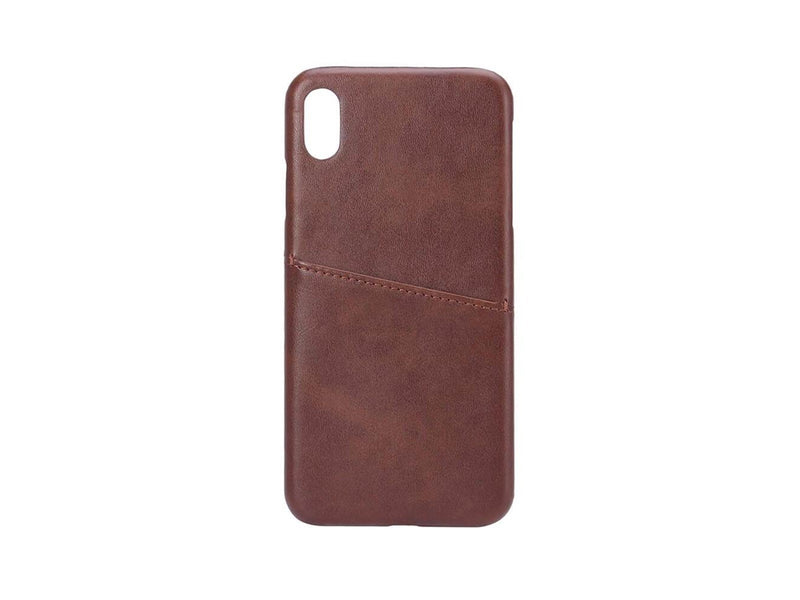 ONSALA Mobilecover Brown iPhone X/XS Max Creditcard Pocket