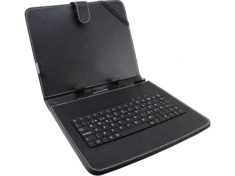 Esperanza CASE WITH KEYBOARD FOR 7" TABLETS MADEIRA EK123 - Tastatur & Folio-Set - Schwarz