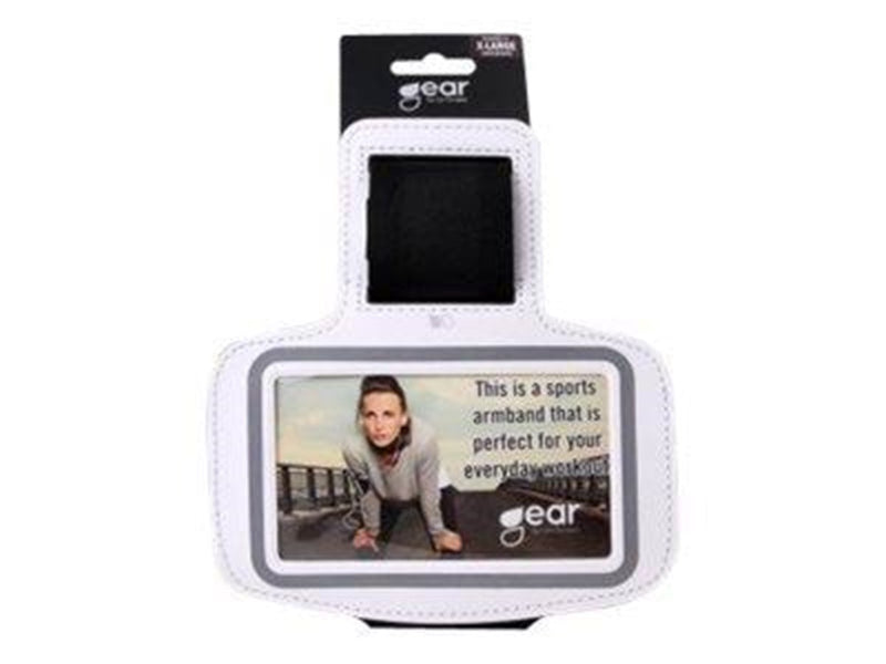 GEAR Sport band Universal 4.7" ex. iPhone6/7/8 White