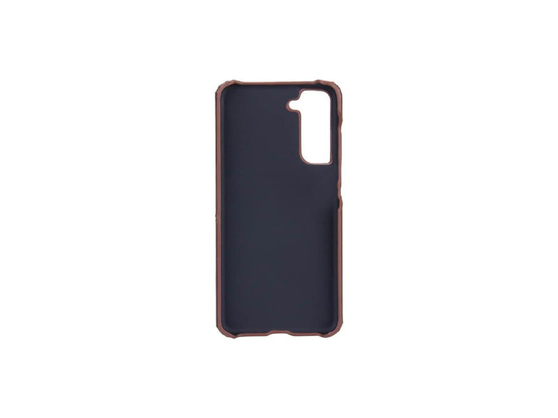 ONSALA Mobile Cover Brown with Cardpocket Samsung S21 FE 5G