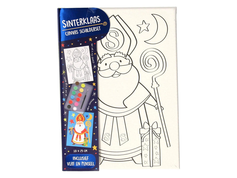 Wins Holland Canvas Sinterklaas painting set