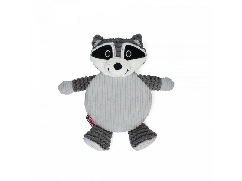 KONG Low Stuff Crackle Tummiez Raccoon Lg - (KON