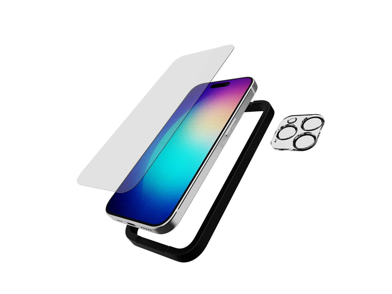 Tech21 Impact Glass SET Screen/Camera iPhone 15 Pro