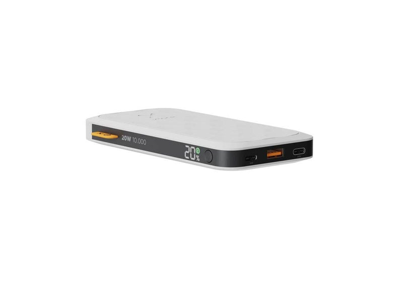 Xtorm Power Bank USB-C PD 20W 10.000mAh/2xUSB-C White Powerbank (Akku) - Weiß - 10000 mAh
