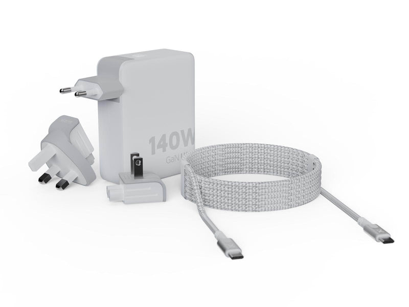 Xtorm 140W GaN-Ultra Travel Charger/USB-C PD Cable White
