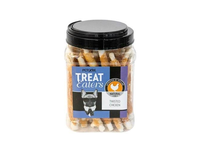 Treateaters Dogsnack Twisted chicken 400g