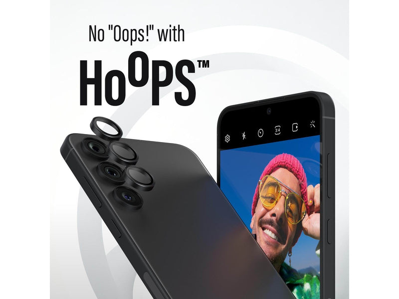 PanzerGlass Hoops™ Camera Lens Protector Samsung Galaxy S24 Plus | Black