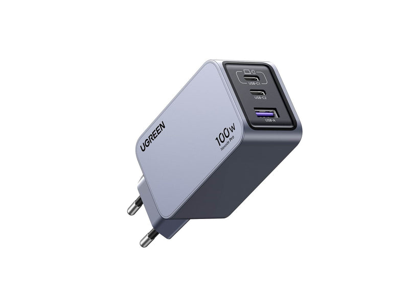 UGREEN Nexode Pro 100W 3-Port GaN Fast Charger with 100W USB-C Cable