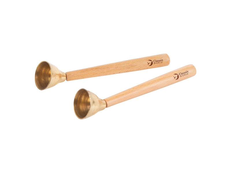 Classic World Wooden Handbell 2pcs.