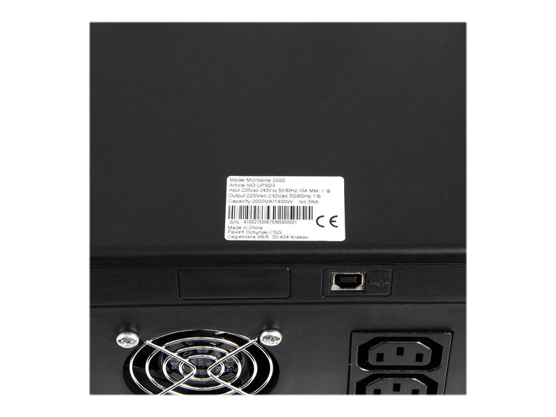Green Cell UPS09 Pure Sine - 2000VA/1400W