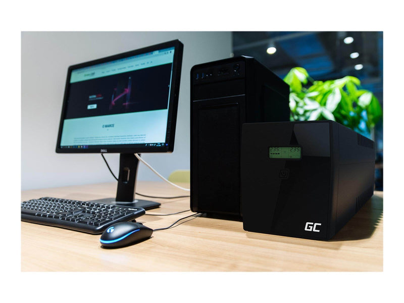 Green Cell UPS09 Pure Sine - 2000VA/1400W