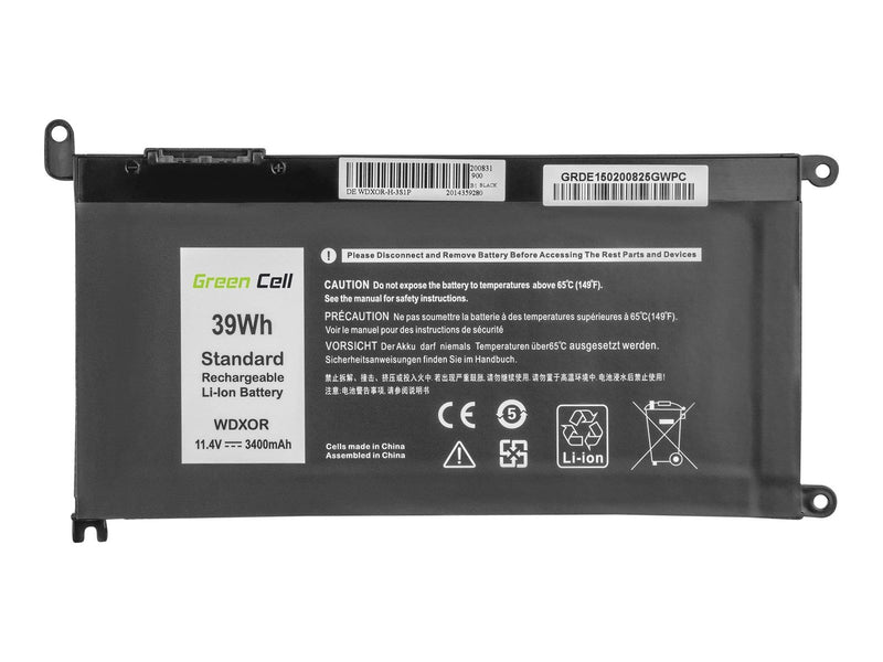 Green Cell laptop battery - Li-pol - 3400 mAh - 39 Wh