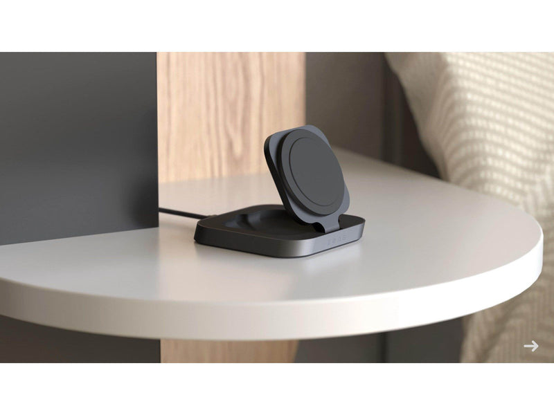 ZENS Magnetic Nightstand Charger Black