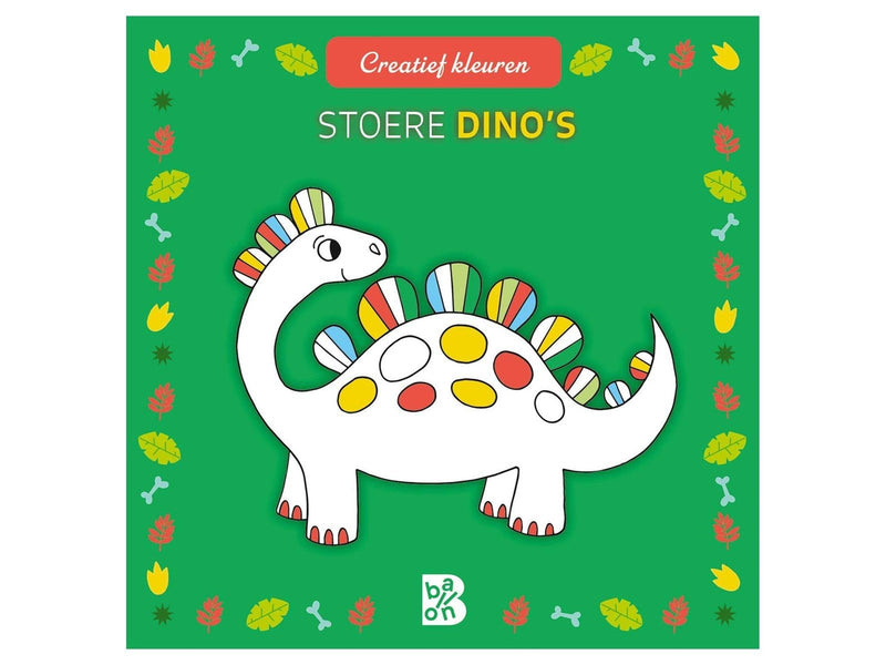 Standaard Uitgeverij Creative colors - Tough dinosaurs