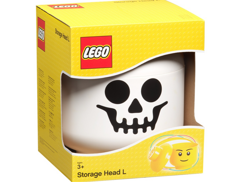 LEGO Storage head, Large - Skeleton