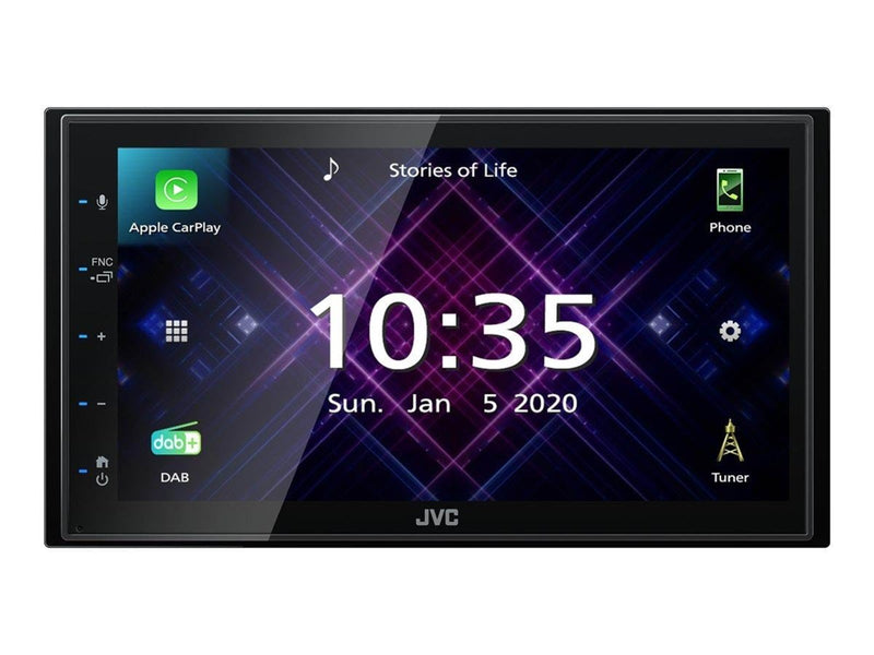 JVC KW-M565DBT - digital receiver - display 6.8" - in-dash unit - Double-DIN