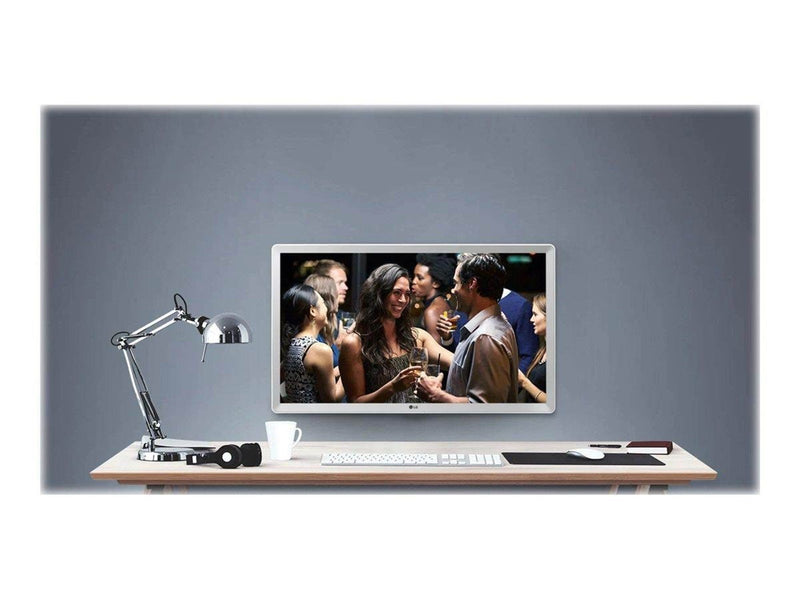 24" LG 24TQ510S-WZ - LED monitor with TV tuner - 24"