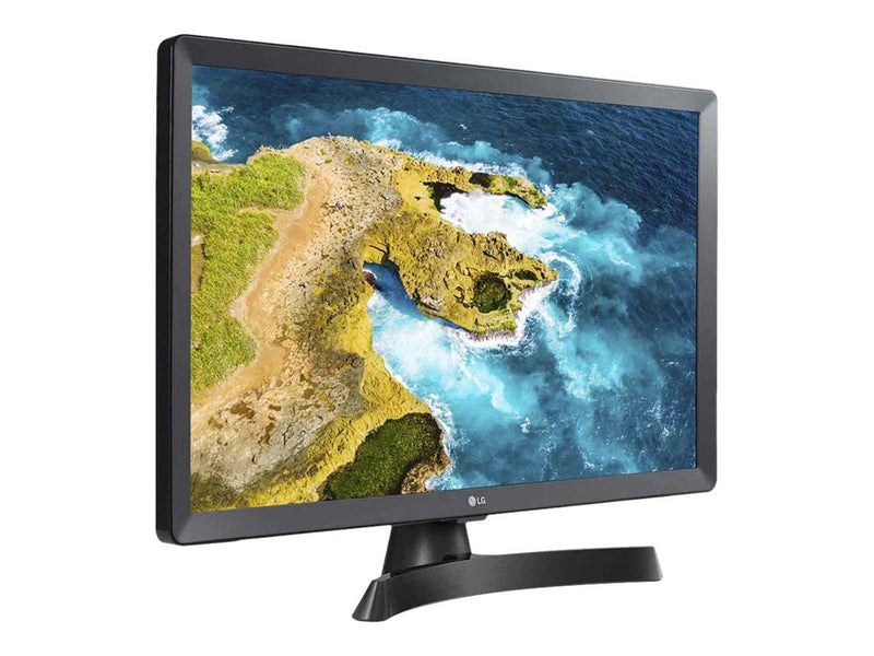 24" LG 24TQ510S-PZ - LED monitor with TV tuner - 23.6"