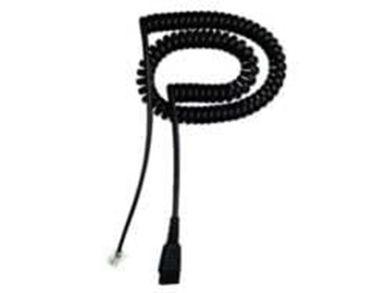 Jabra Netcom 2 m. Spiral Kabel mit mod