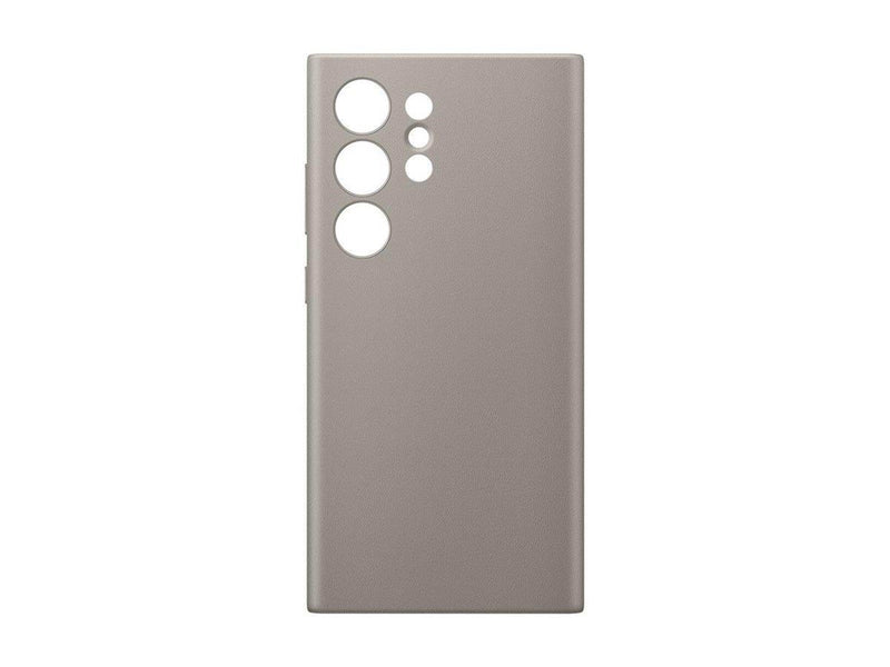 Samsung Galaxy S24 Ultra Vegan Leather Case - Taupe