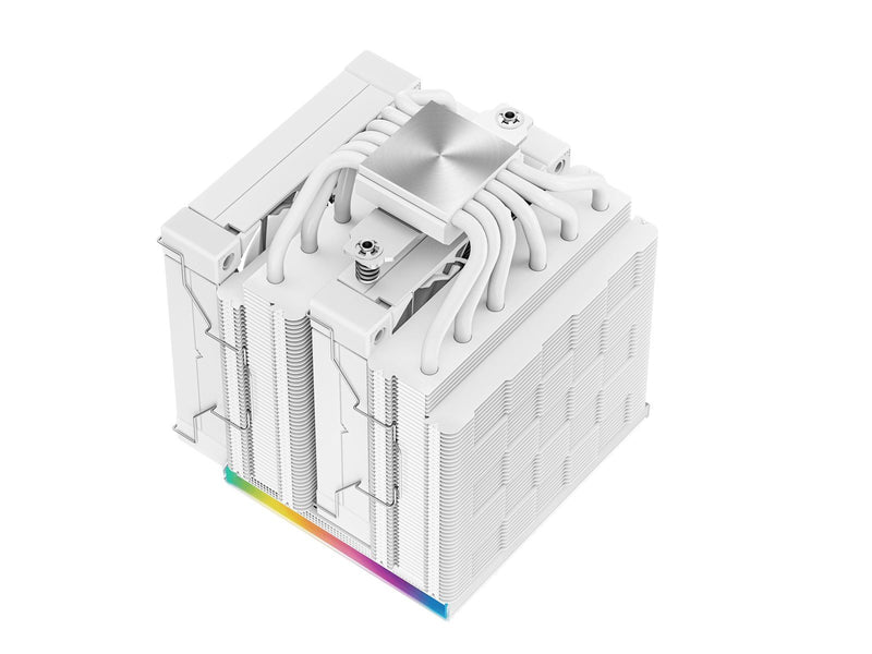 DeepCool AK620 DIGITAL WH - CPU-Luftkühler - Max 28 dBA