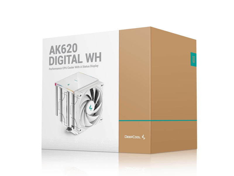 DeepCool AK620 DIGITAL WH - CPU-Luftkühler - Max 28 dBA
