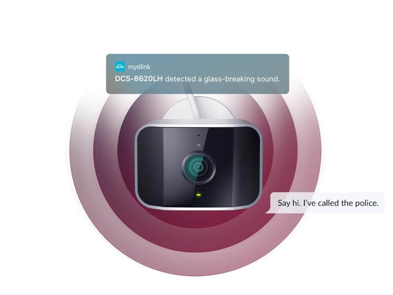 D-Link DCS-8620LH mydlink 2K QHD Outdoor Wi-Fi Camera