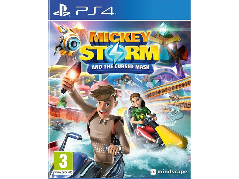 Mickey Storm and the Cursed Mask - Sony PlayStation 4 - Platformer - PEGI 3