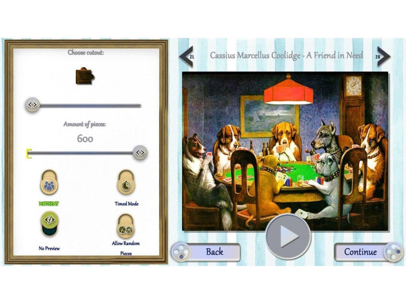 Jigsaw Art: 100+ Famous Masterpieces (Code in a Box) - Nintendo Switch - Puzzle - PEGI 3