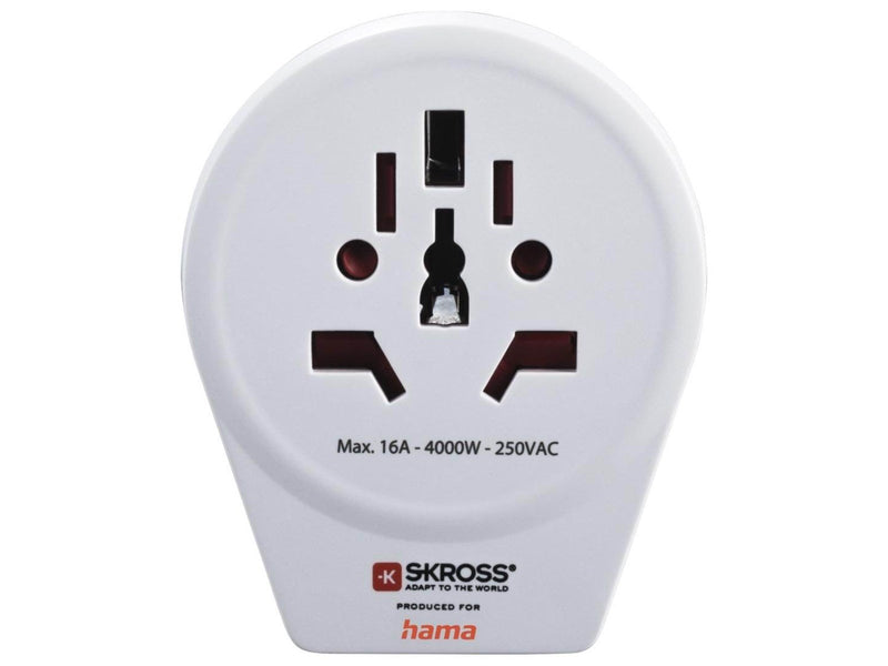 Hama World to Europe USB power plug adapter