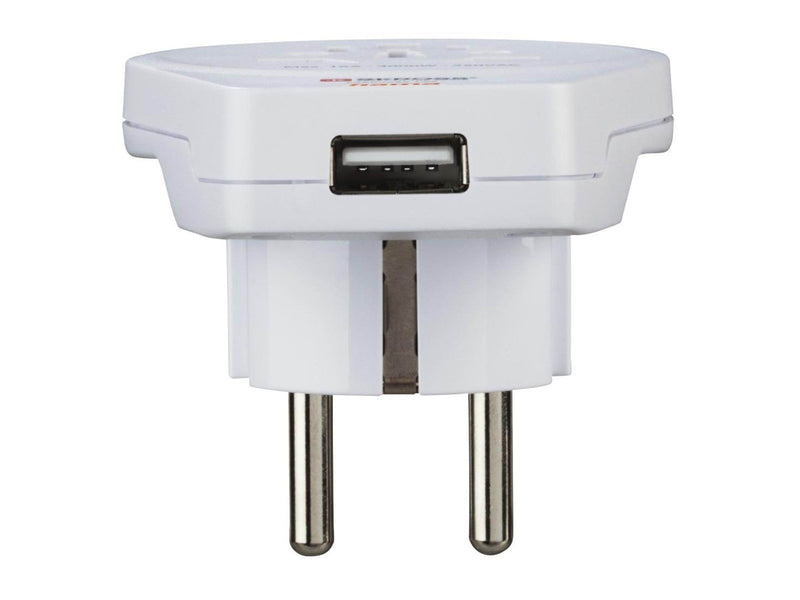 Hama World to Europe USB power plug adapter
