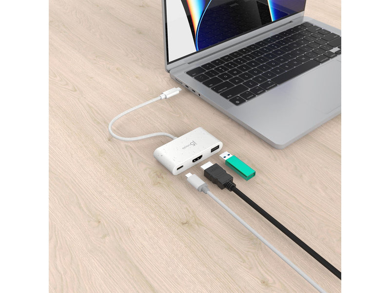 j5create 3-1in-1 USB-C Multi Dock (with 100W PD)