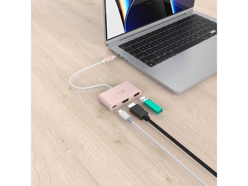 j5create 3-1in-1 USB-C Multi Dock (with 100W PD)